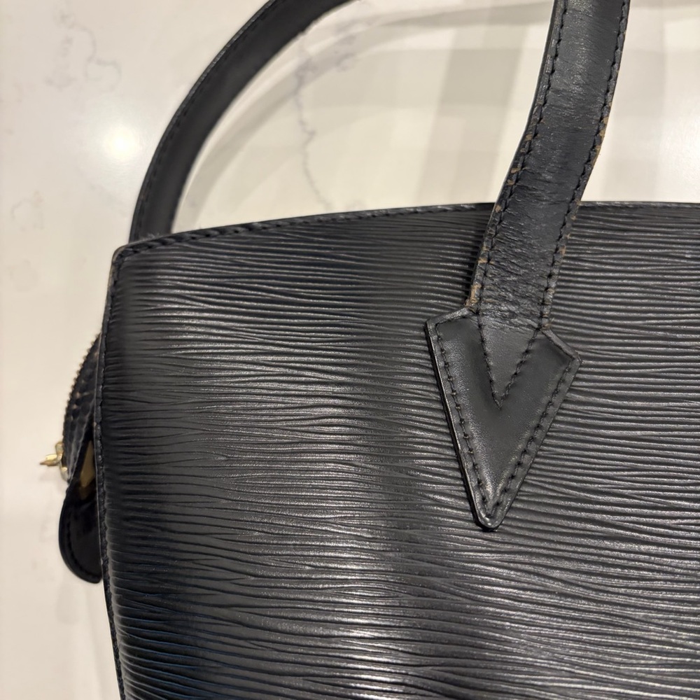 Louis Vuitton Black Epi Leather Zip Tote authentic AS0916 saint Jacques - Picture 9 of 15